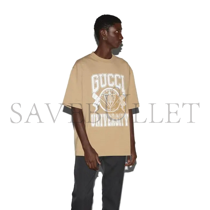 GUCCI COTTON JERSEY PRINTED T-SHIRT 798115 GUCCI COTTON JERSEY PRINTED T-SHIRT 798115